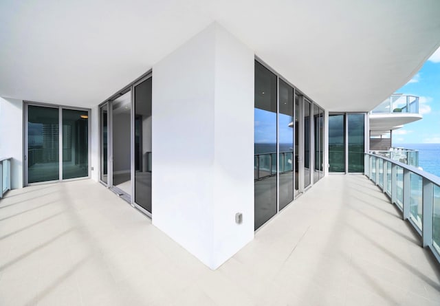 3100 N Ocean Dr Unit H-1708, Singer Island, FL 33404 - balcony featuring a water view