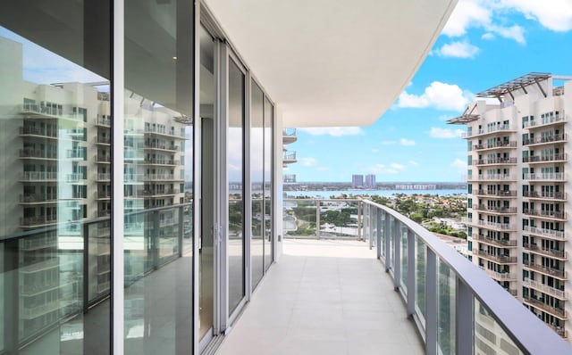 3100 N Ocean Dr Unit H-1708, Singer Island, FL 33404 - balcony with a view of city and a water view