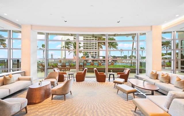 3100 N Ocean Dr Unit H-1708, Singer Island, FL 33404 - view of sunroom / solarium