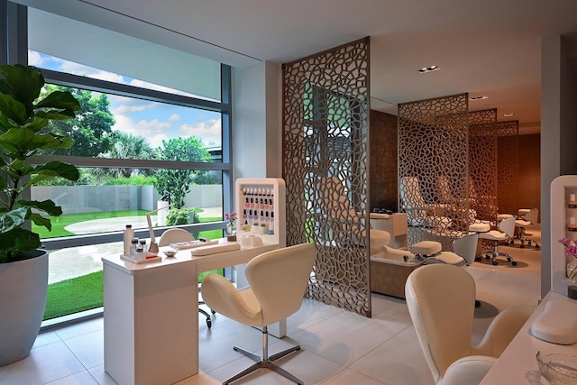 3100 N Ocean Dr Unit H-1708, Singer Island, FL 33404 - view of tiled office space