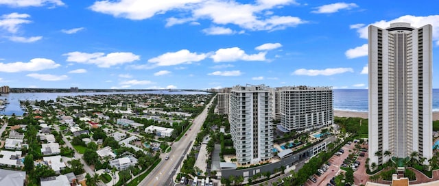 3100 N Ocean Dr Unit H-1708, Singer Island, FL 33404 - view of urban area with a large body of water