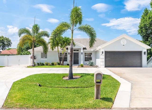 249 SW Audubon Ave, Port Saint Lucie, FL 34953 - single story home featuring concrete driveway, stucco siding, and an attached garage