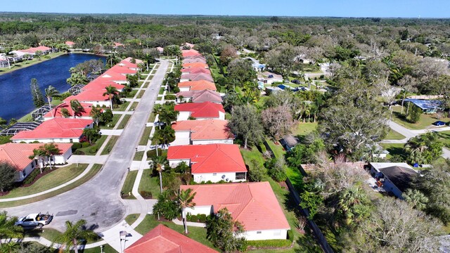 2365 55th Sq, Vero Beach, FL 32966 - aerial view of residential area featuring a nearby body of water and a heavily wooded area