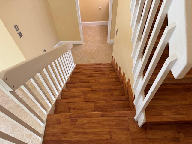 22544 Sawfish Ter, Boca Raton, FL 33428 - stairway featuring tile patterned floors