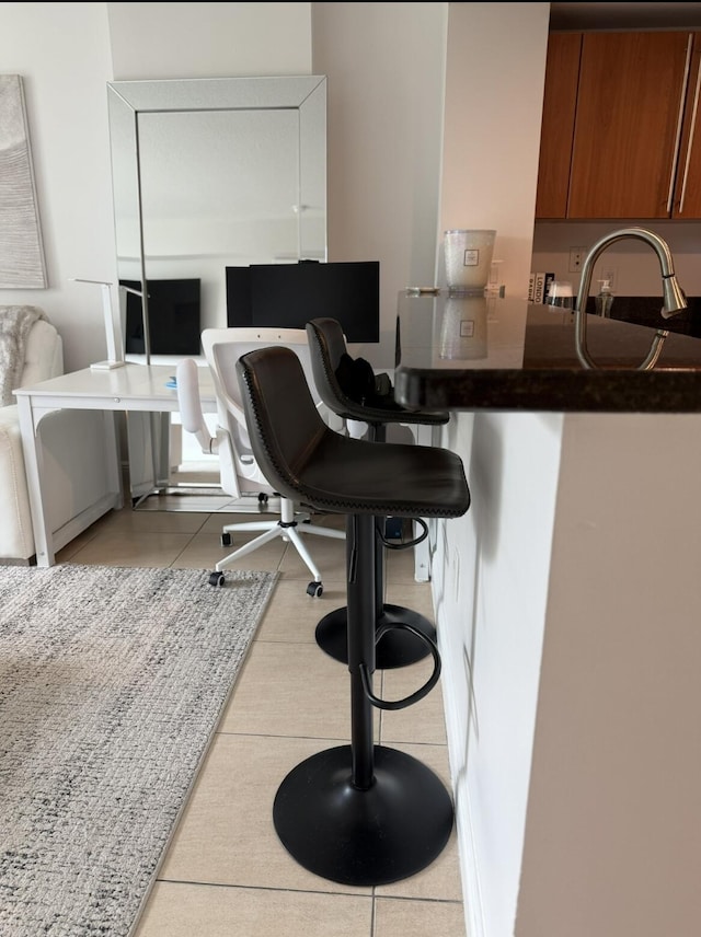 610 Clematis St Unit 336, West Palm Beach, FL 33401 - office space with light tile patterned flooring and a sink