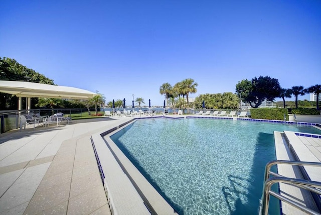 901 E Camino Real Unit 2A, Boca Raton, FL 33432 - community pool featuring a patio area