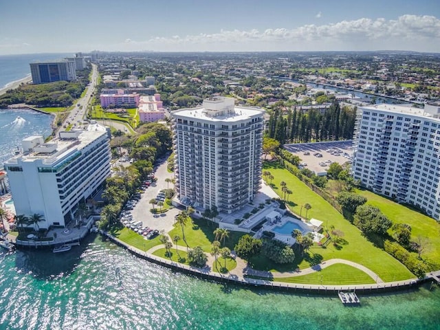 901 E Camino Real Unit 2A, Boca Raton, FL 33432 - view of urban area with a large body of water