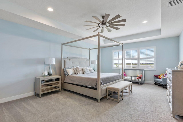 983 Hookline Cir, The Acreage, FL 33470 - bedroom featuring baseboards, carpet floors, and recessed lighting