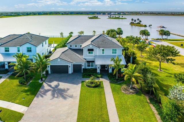 983 Hookline Cir, The Acreage, FL 33470 - view of subject property with a large body of water