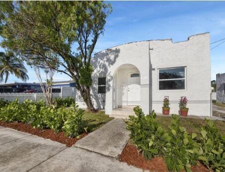 4107 Virginia Ter, West Palm Beach, FL 33405 - mediterranean / spanish-style home with stucco siding