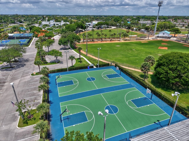 201 Rex Ct, Palm Springs, FL 33461 - view of basketball court with community basketball court
