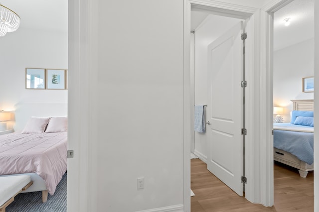 10803 Stellar Cir, Palm Beach Gardens, FL 33412 - bedroom with light wood-type flooring