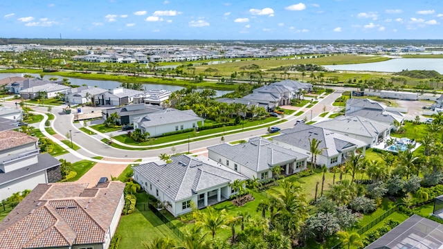 10803 Stellar Cir, Palm Beach Gardens, FL 33412 - aerial perspective of suburban area with a nearby body of water