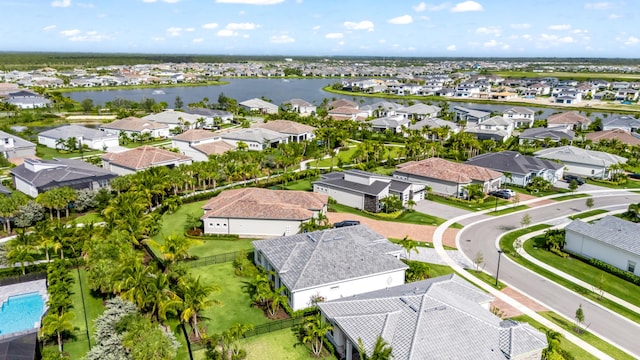 10803 Stellar Cir, Palm Beach Gardens, FL 33412 - aerial perspective of suburban area with a large body of water