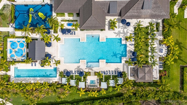 10803 Stellar Cir, Palm Beach Gardens, FL 33412 - bird's eye view of a pool