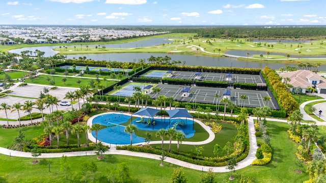 10803 Stellar Cir, Palm Beach Gardens, FL 33412 - bird's eye view of a large body of water and a golf club