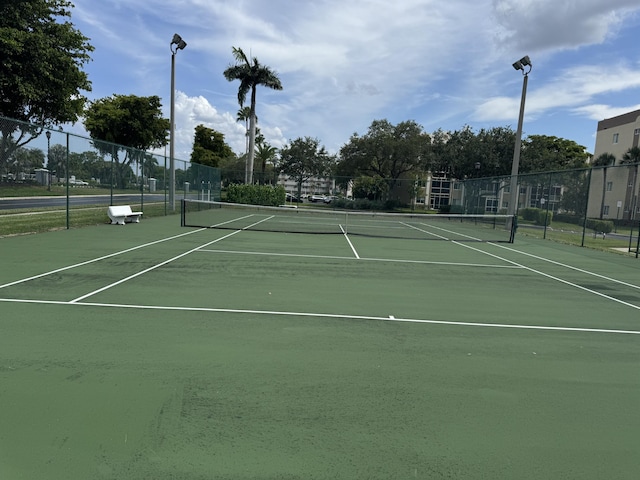 7715 Southampton Ter Unit 102, Tamarac, FL 33321 - view of tennis court