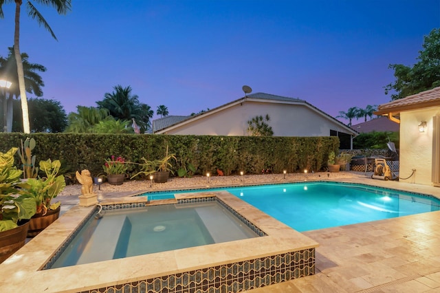 4610 Bucida Rd, Boynton Beach, FL 33436 - view of pool featuring an in-ground hot tub