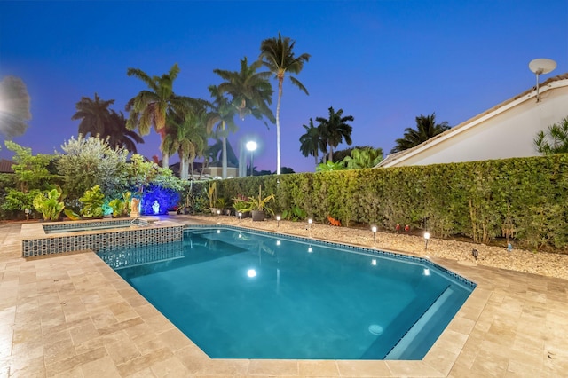 4610 Bucida Rd, Boynton Beach, FL 33436 - view of swimming pool with a patio area and a fenced backyard