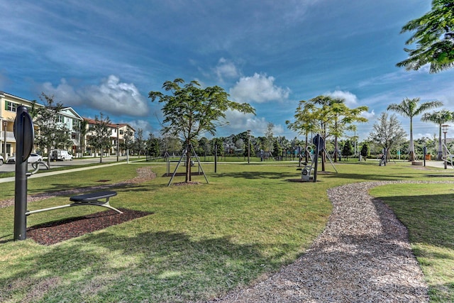 13291 Machiavelli Way, Palm Beach Gardens, FL 33418 - view of property's community with a yard