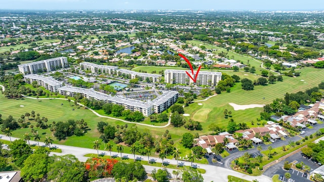 2430 Deer Creek Country Club Blvd Unit 205-2, Deerfield Beach, FL 33442 - aerial overview of property's location featuring a golf club