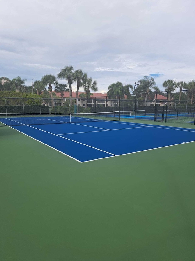 5419 Firenze Dr Unit K, Boynton Beach, FL 33437 - view of tennis court with community basketball court