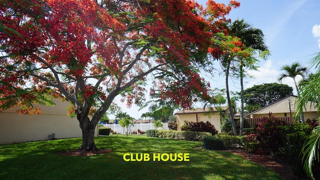 804 Sky Pine Way Unit C, Greenacres, FL 33415 - view of yard