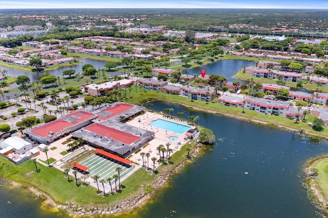 117 Lake Dora Dr, West Palm Beach, FL 33411 - aerial view of a large body of water