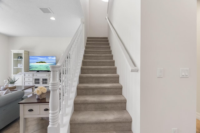 2757 Wymberly Dr, Jupiter, FL 33458 - stairs featuring recessed lighting