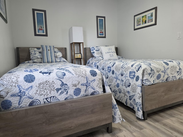 319 N J St, Lake Worth Beach, FL 33460 - bedroom featuring wood finished floors