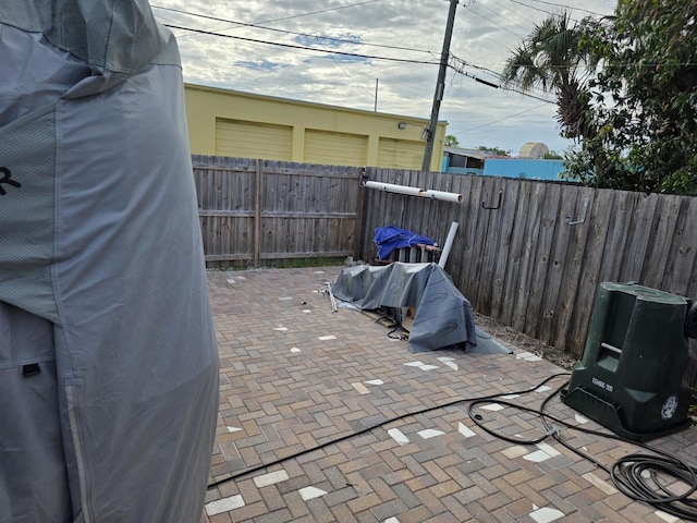 319 N J St, Lake Worth Beach, FL 33460 - fenced backyard featuring a patio