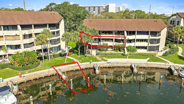1124 Marine Way W D2R + Boat Slip 19, North Palm Beach, FL 33408 - view of back of property