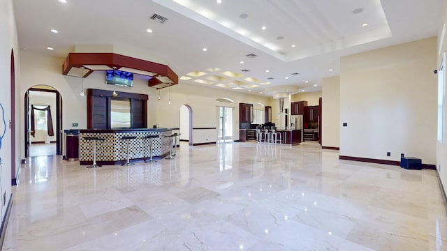 401 SE Verada Ave, Port Saint Lucie, FL 34983 - reception area featuring arched walkways and recessed lighting
