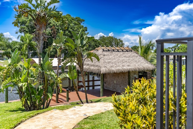 401 SE Verada Ave, Port Saint Lucie, FL 34983 - exterior space featuring a gazebo