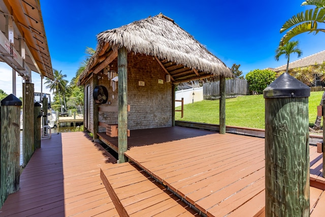 401 SE Verada Ave, Port Saint Lucie, FL 34983 - view of deck