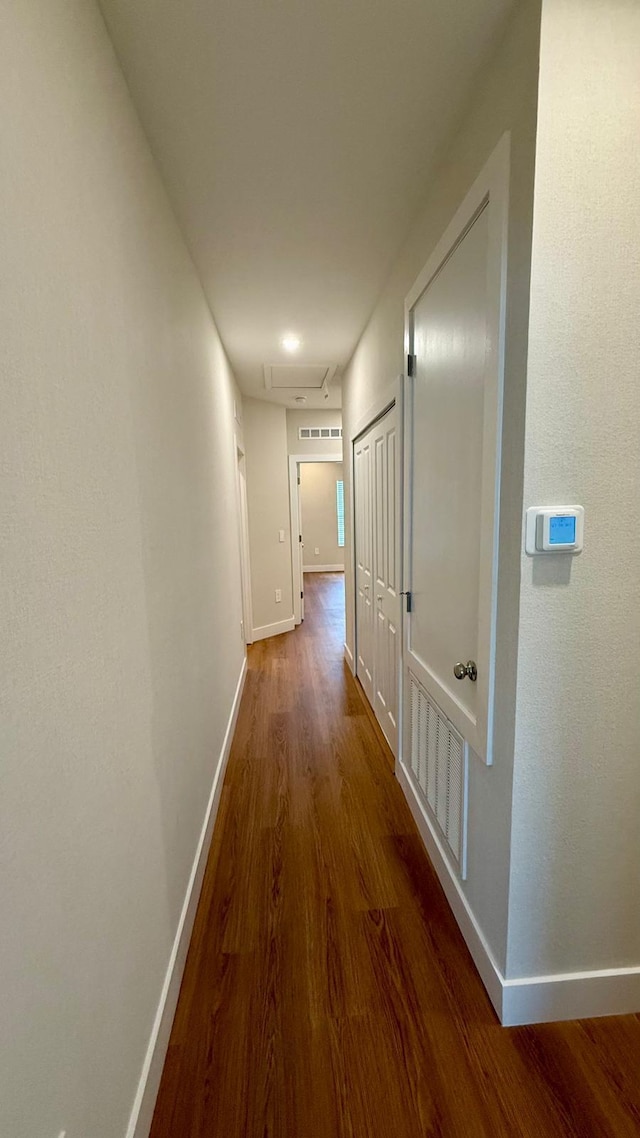 6159 Peaceful Park Way, Clermont, FL 34714 - hall with wood finished floors and baseboards