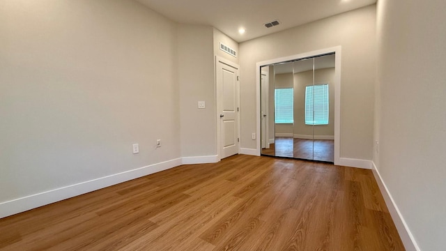 6159 Peaceful Park Way, Clermont, FL 34714 - spare room with baseboards, light wood-style flooring, and recessed lighting