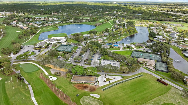 6170 Brandon St, Palm Beach Gardens, FL 33418 - aerial overview of property's location featuring a nearby body of water, a local golf course, and nearby suburban area