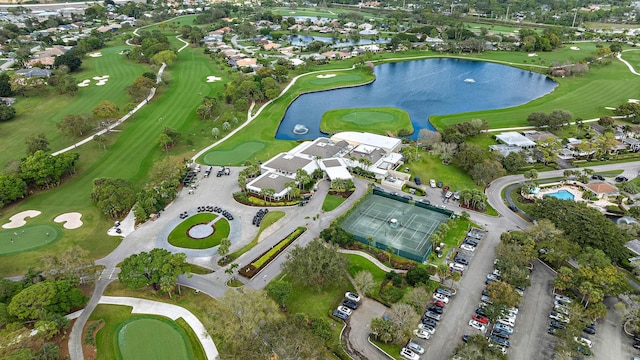 6170 Brandon St, Palm Beach Gardens, FL 33418 - aerial overview of property's location with a nearby body of water, a local golf course, and nearby suburban area