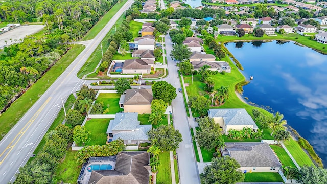6057 Ridgelake Cir, Vero Beach, FL 32967 - aerial view of residential area with a large body of water