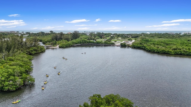 6057 Ridgelake Cir, Vero Beach, FL 32967 - bird's eye view of a large body of water