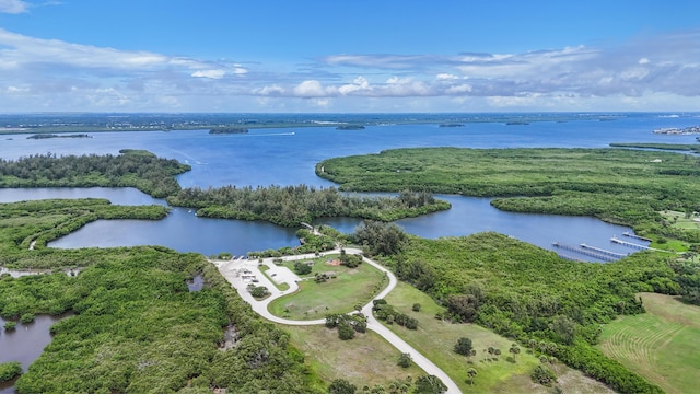 6057 Ridgelake Cir, Vero Beach, FL 32967 - drone / aerial view of a nearby body of water