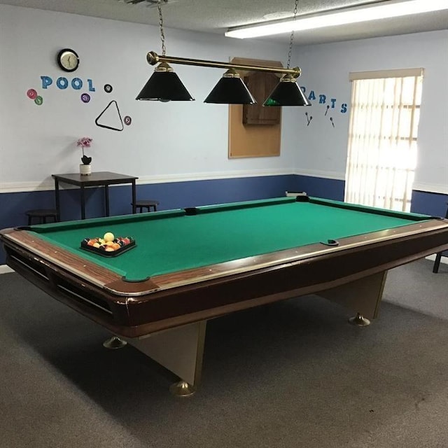 251 NW 76th Ave Unit 105, Margate, FL 33063 - recreation room featuring pool table and carpet floors