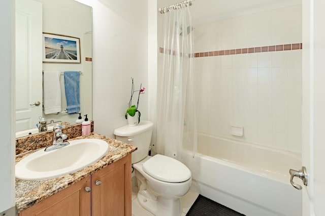 2812 Eagle Rock Cir Unit 902, West Palm Beach, FL 33411 - full bathroom with vanity and shower / bath combo with shower curtain