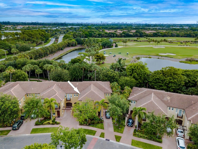 2812 Eagle Rock Cir Unit 902, West Palm Beach, FL 33411 - bird's eye view of a nearby body of water and a golf club
