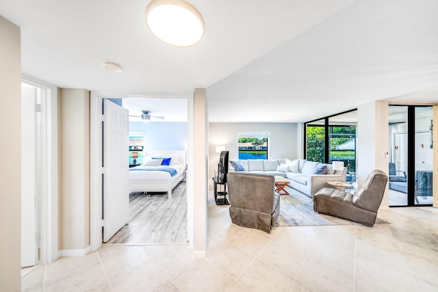 8641 Boca Glades D Blvd W Unit D, Boca Raton, FL 33434 - living area featuring light tile patterned floors