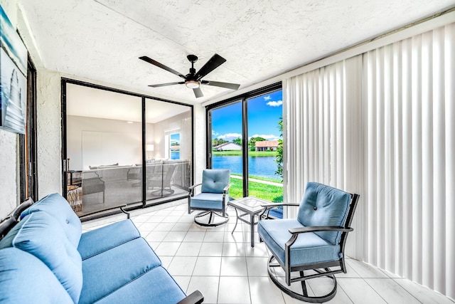 8641 Boca Glades D Blvd W Unit D, Boca Raton, FL 33434 - sunroom with a water view