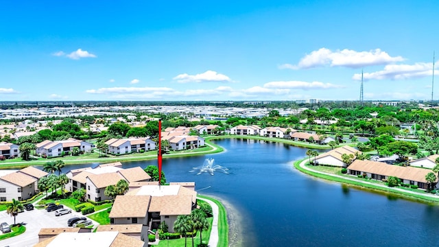 8641 Boca Glades D Blvd W Unit D, Boca Raton, FL 33434 - aerial view of residential area with a nearby body of water
