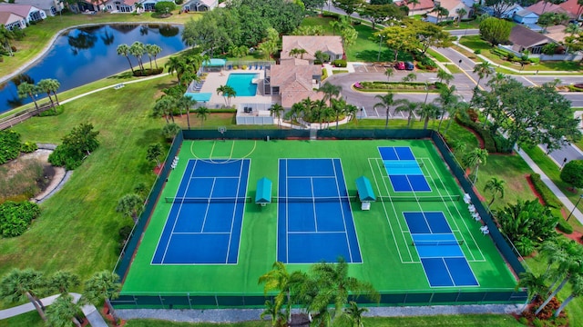 7574 Ironbridge Cir, Delray Beach, FL 33446 - view of property location featuring a pool and a nearby body of water