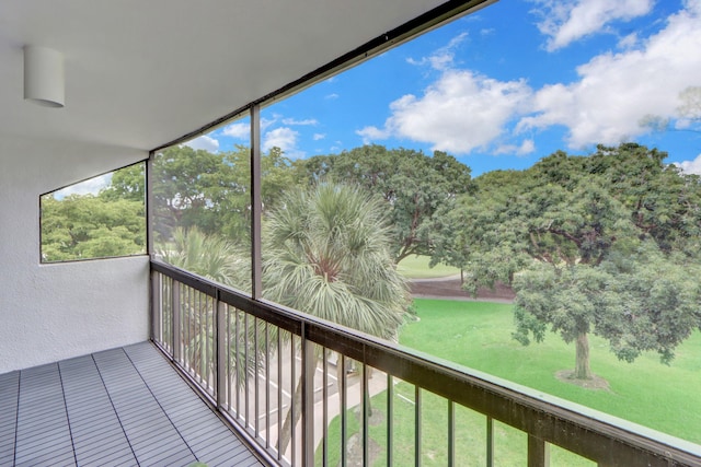 1841 Bridgewood Dr, Boca Raton, FL 33434 - balcony with view of scattered trees